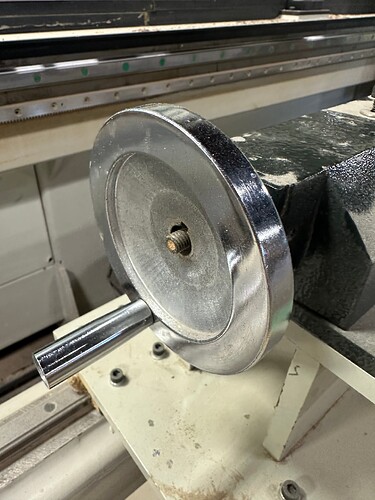 CNC Router Tailstock Handwheel